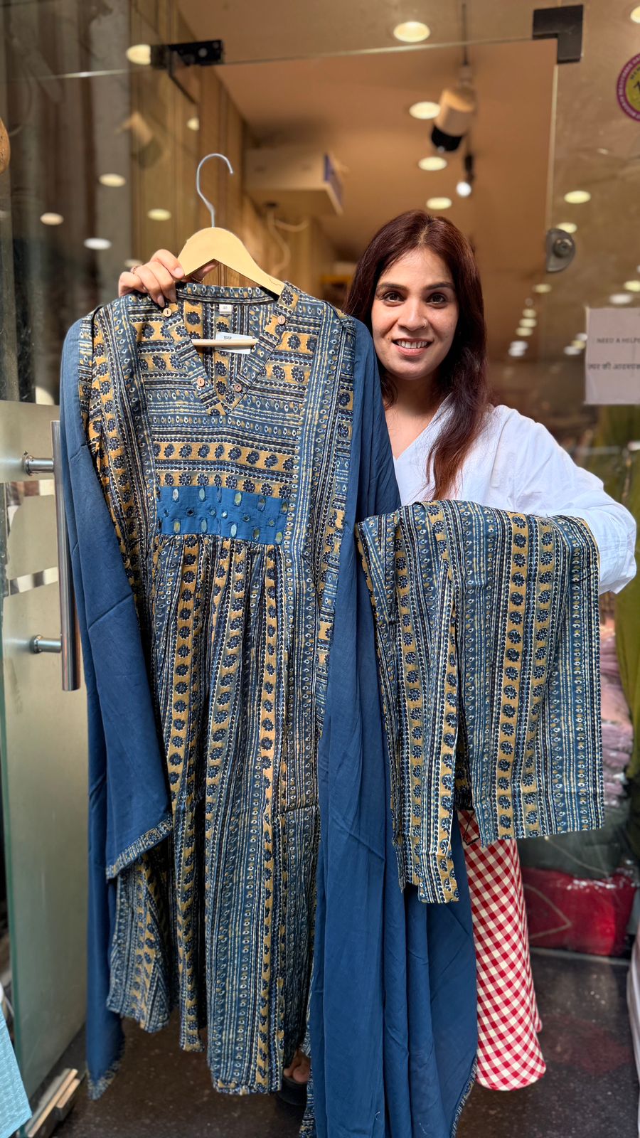 Pure Ajrakh Hand Block Collection