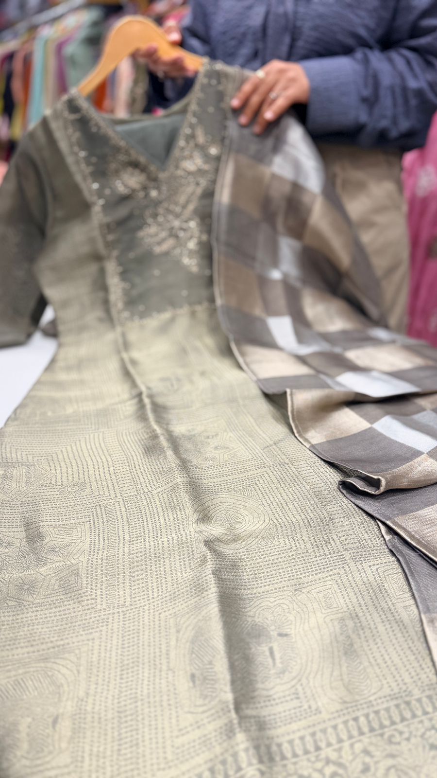 Royal Saga Kanjivaram Silk Suit Set