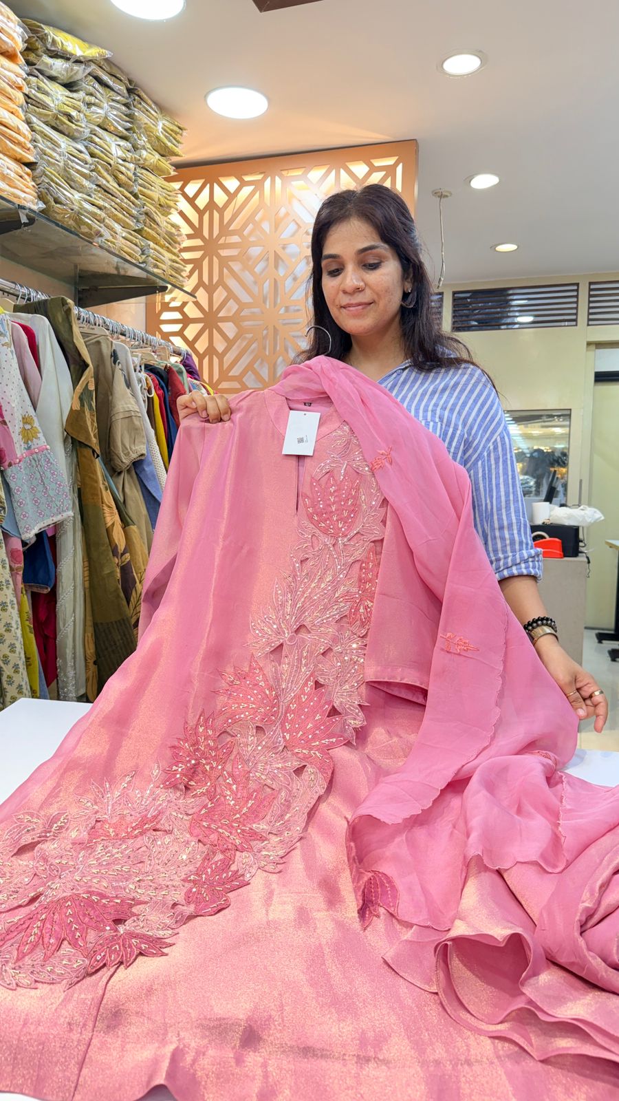 Rose Elite Laser Cut Suit Set