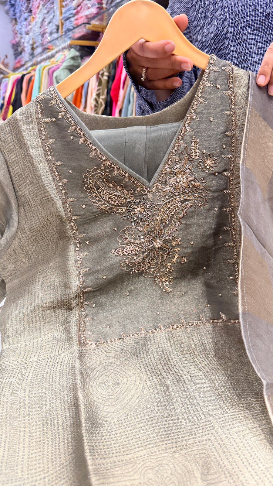 Royal Saga Kanjivaram Silk Suit Set