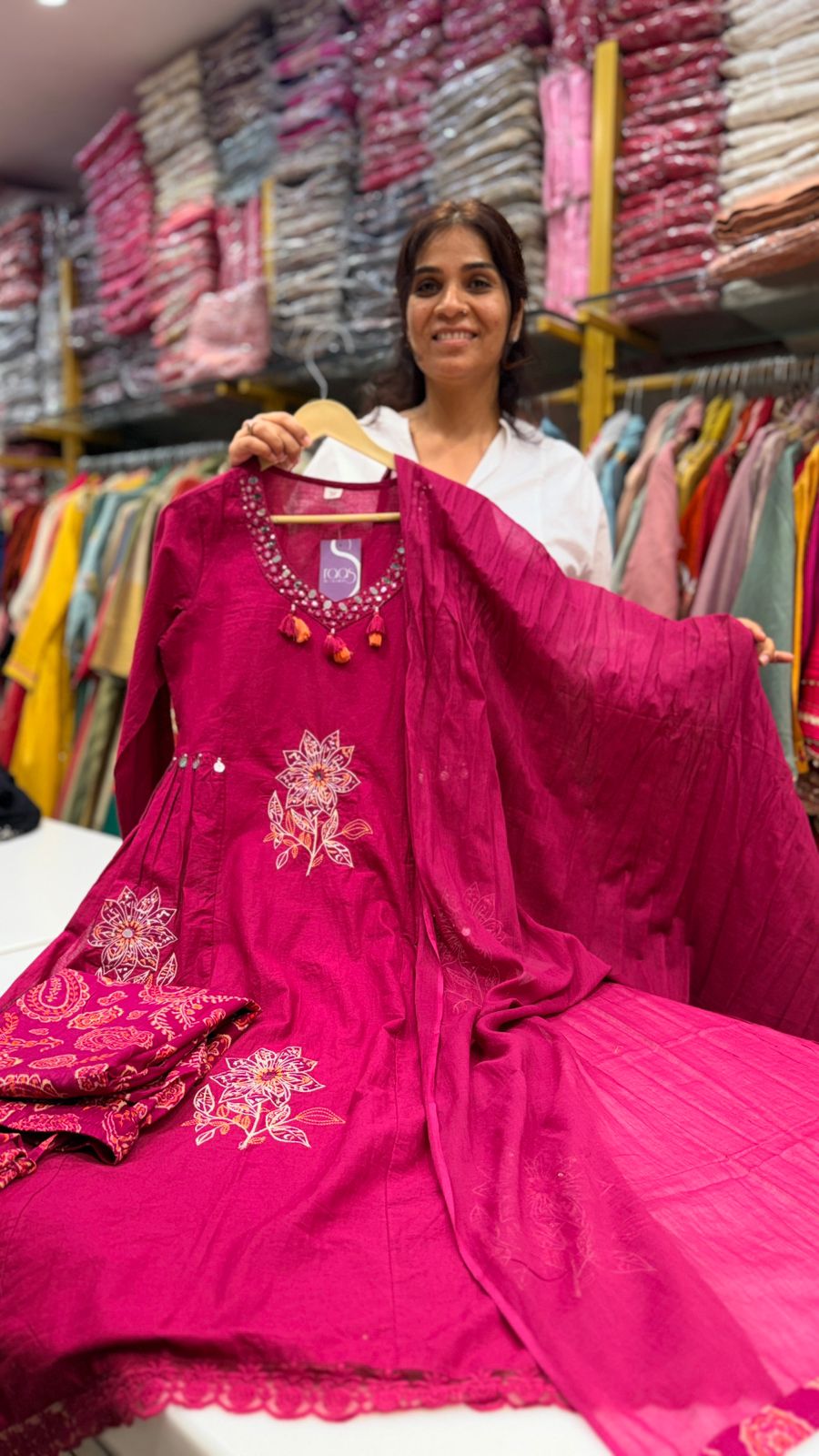 Rani Bloom A line Suit Set