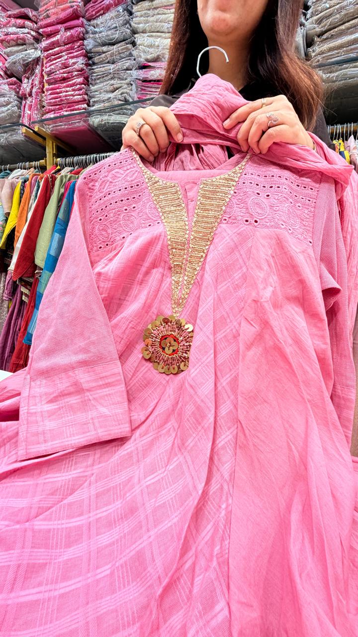 Blush Bloom Flared Mul Anarkali